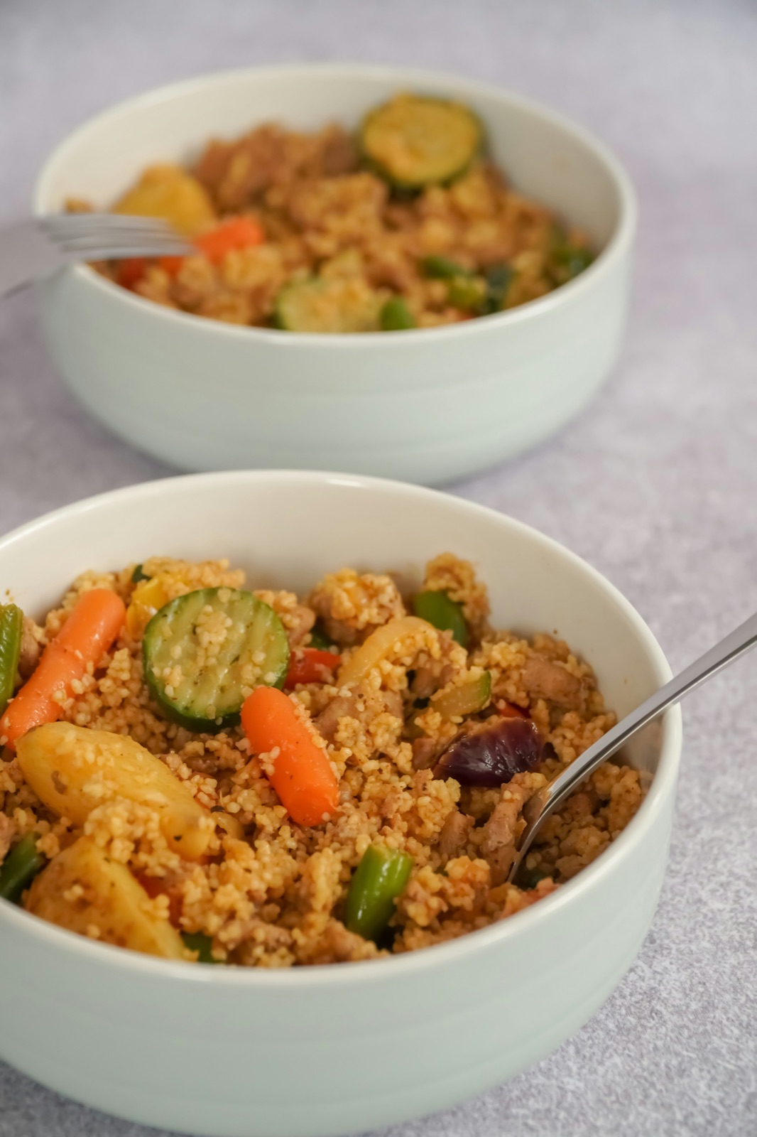 Couscous marocain au poulet